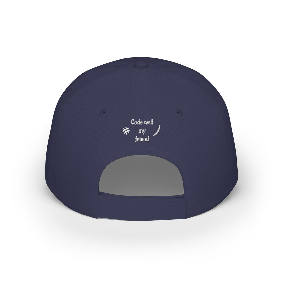 CODE WELL MY FRIEND Low Profile Baseball Cap