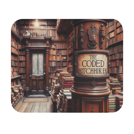 The Coded Hitchhiker Mouse Pad (Rectangle)