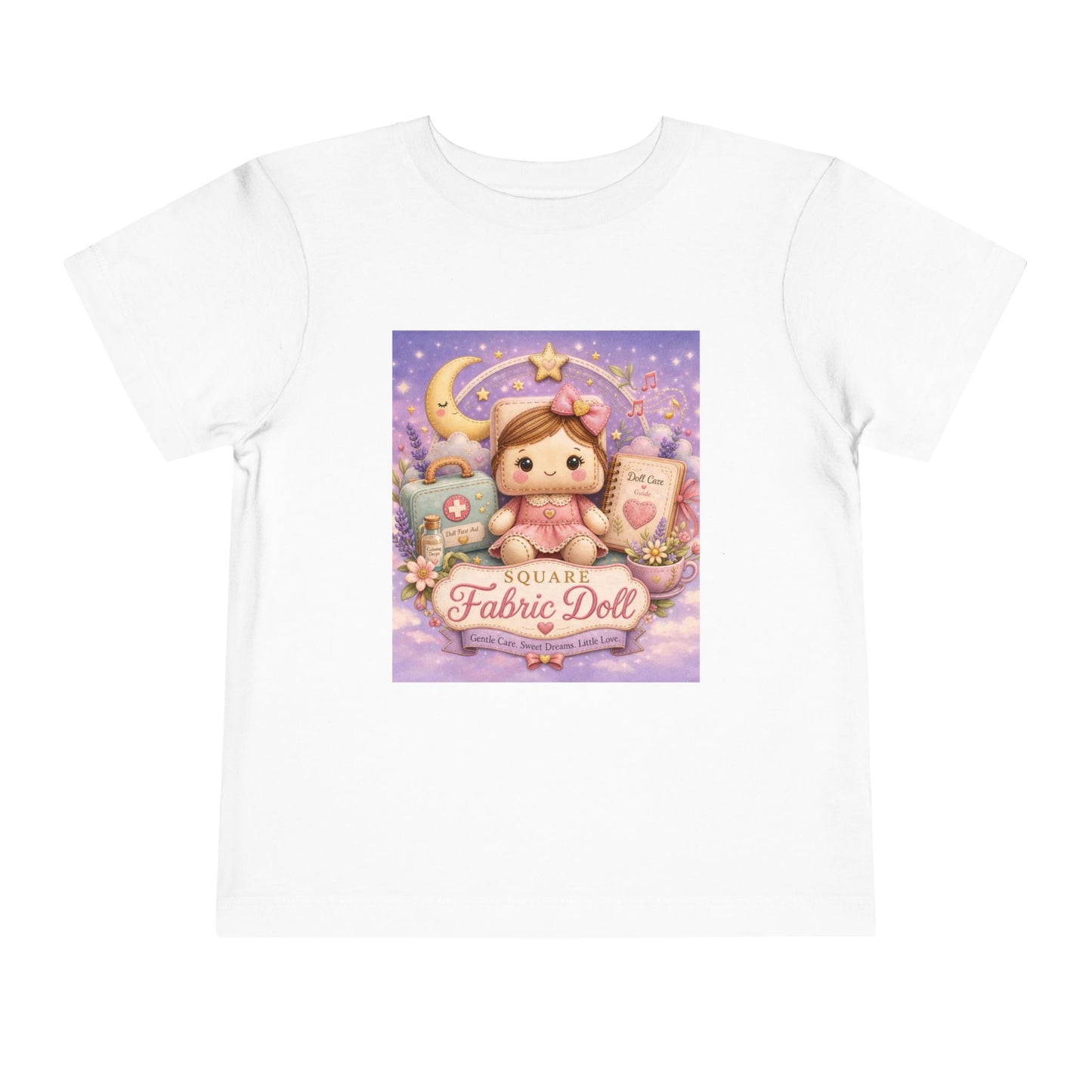 SQUARE FABRIC DOLL Toddler Short Sleeve Tee