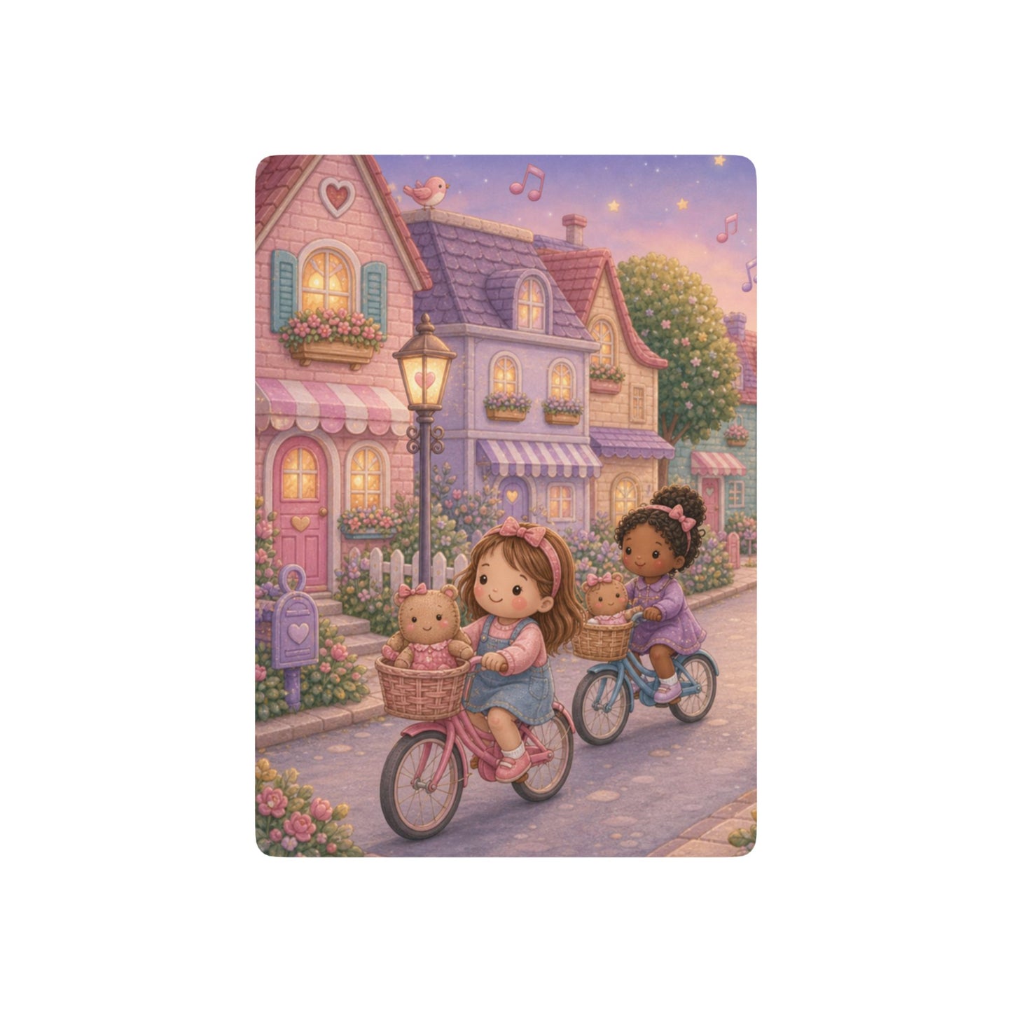 SQUARE FABRIC DOLL NEIGHBORHOOD DOLLS Poker Playing Cards
