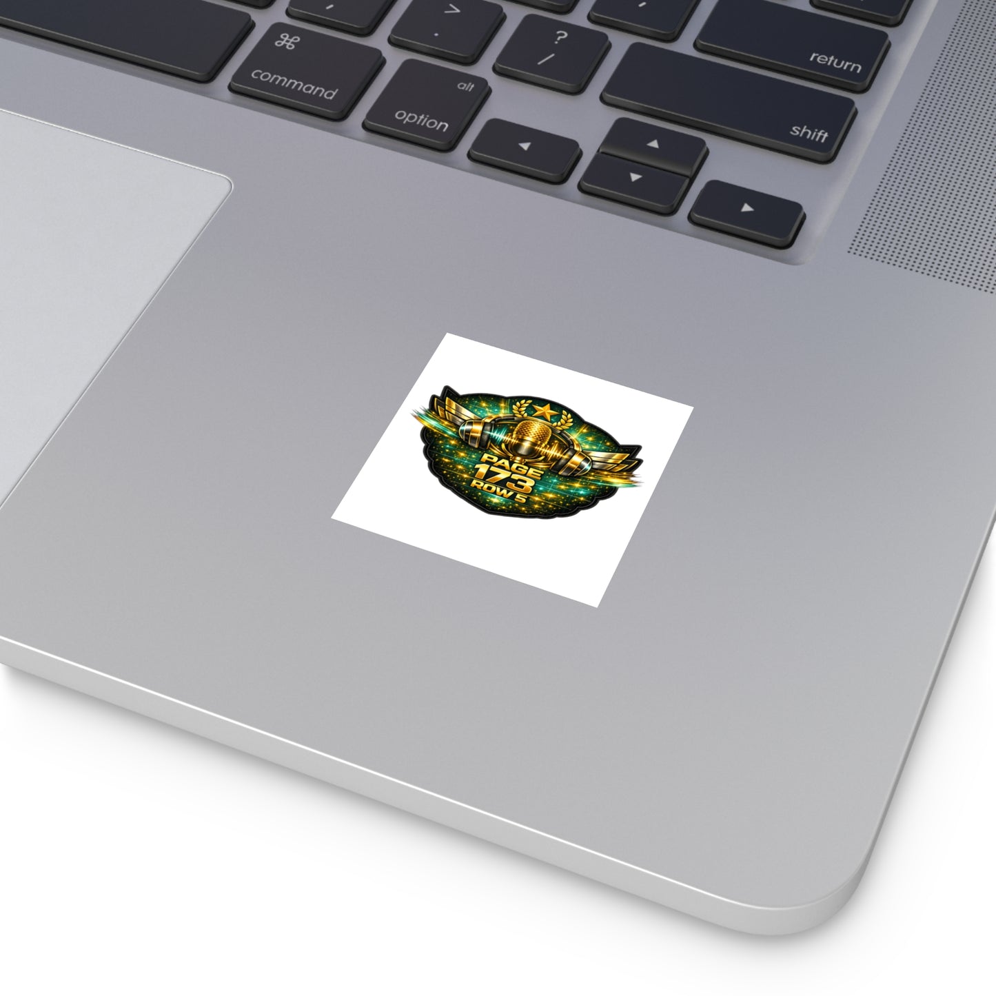 PAGE 173 ROW 5 Square Vinyl Stickers