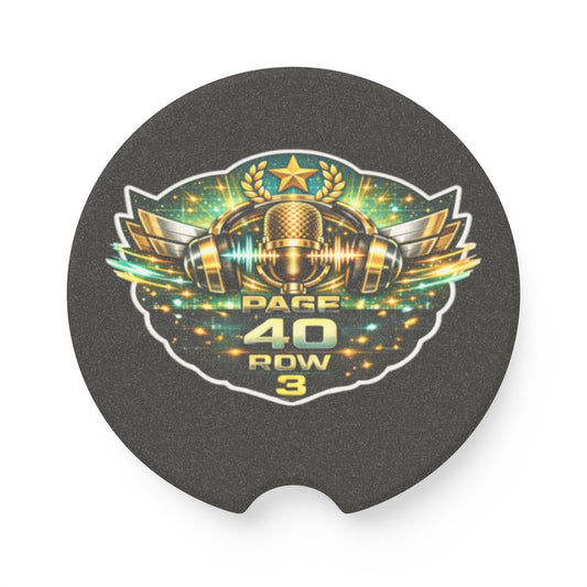 PAGE 40 ROW 3 Soapstone Car Coaster