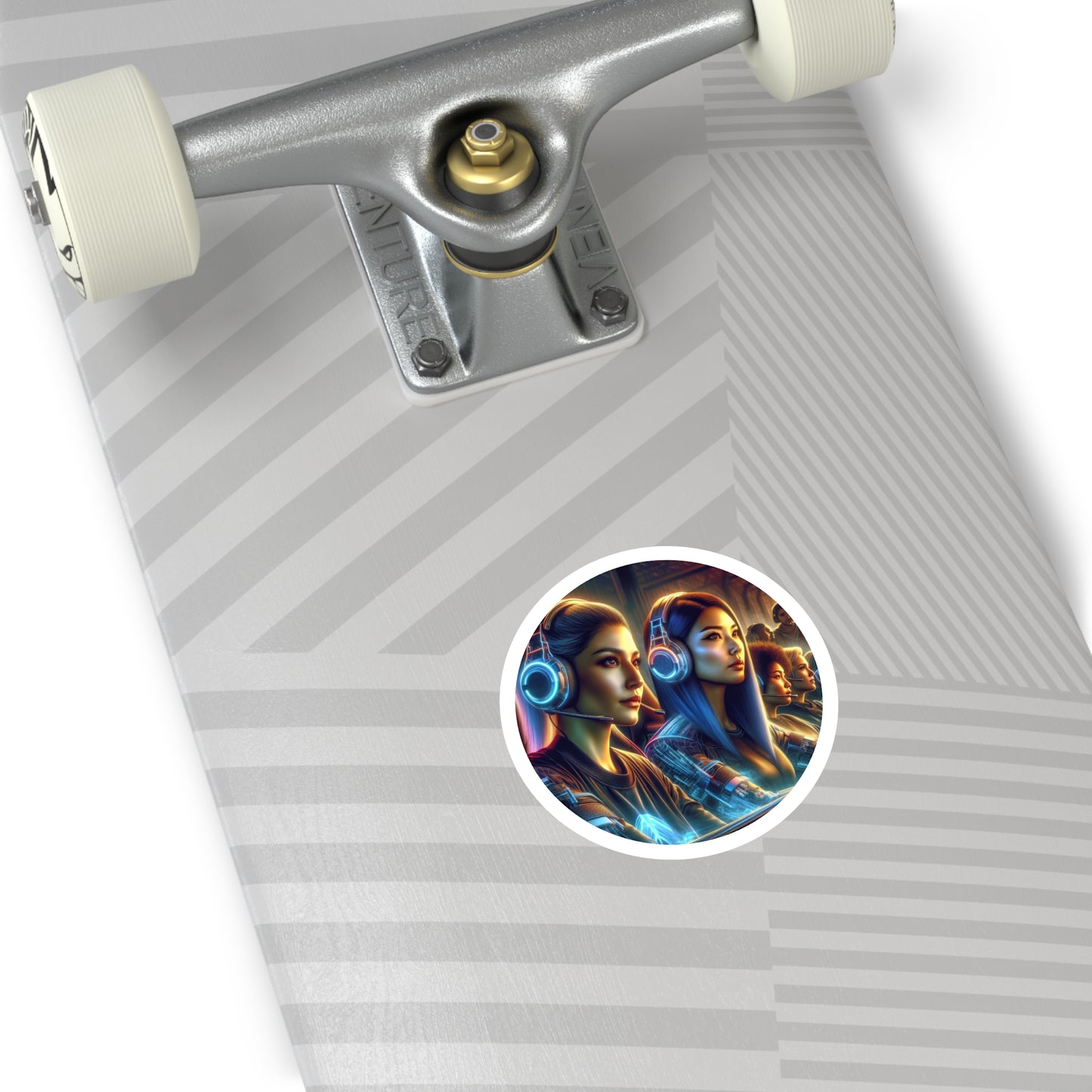 Gamer Stickers for Competitive Adult Female Players