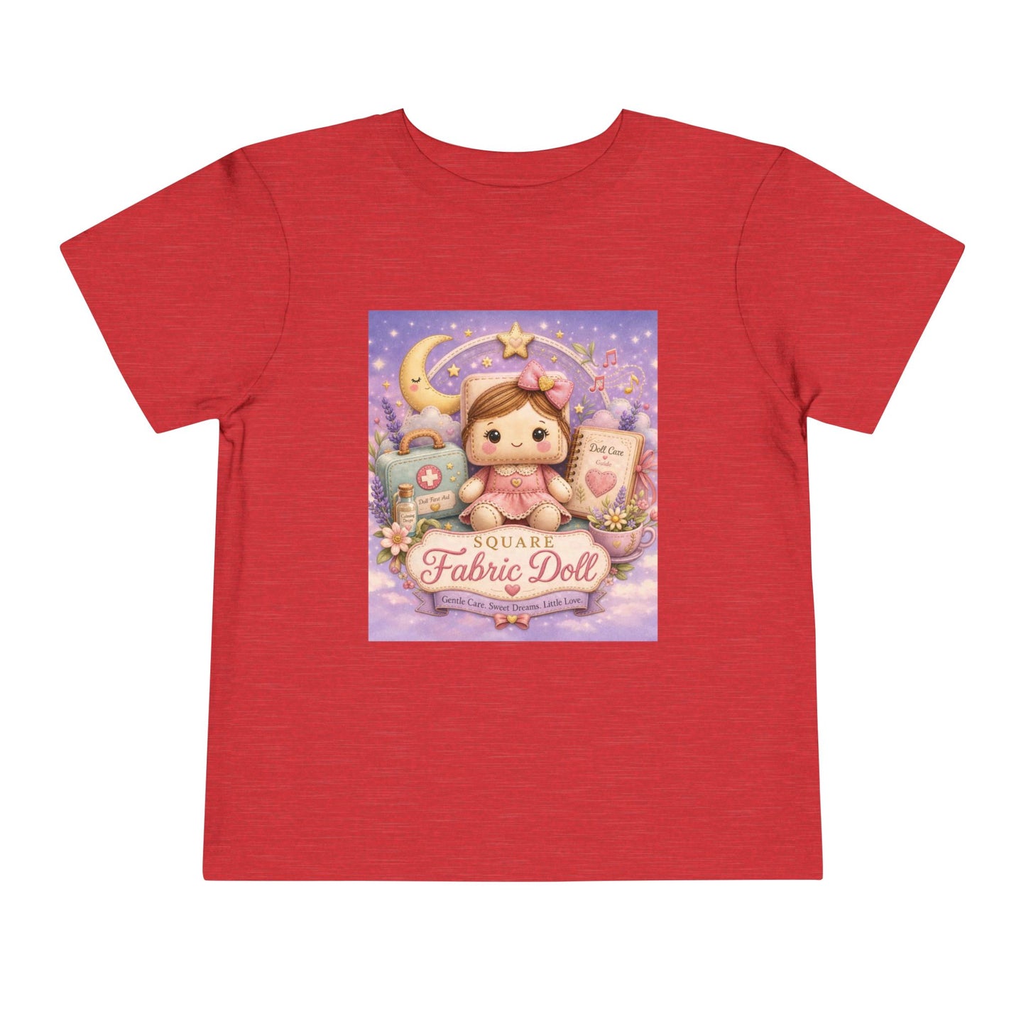 SQUARE FABRIC DOLL Toddler Short Sleeve Tee