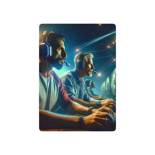 CODED GAMERS IN MARS Poker Playing Cards