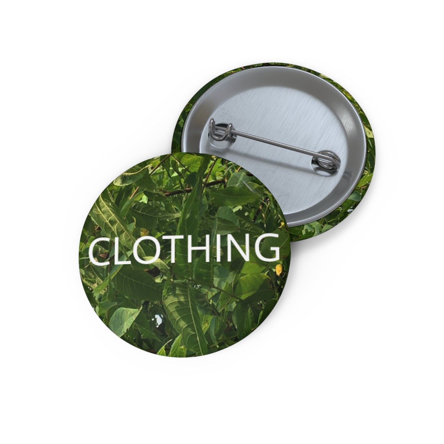 CLOTHING Custom Pin Buttons