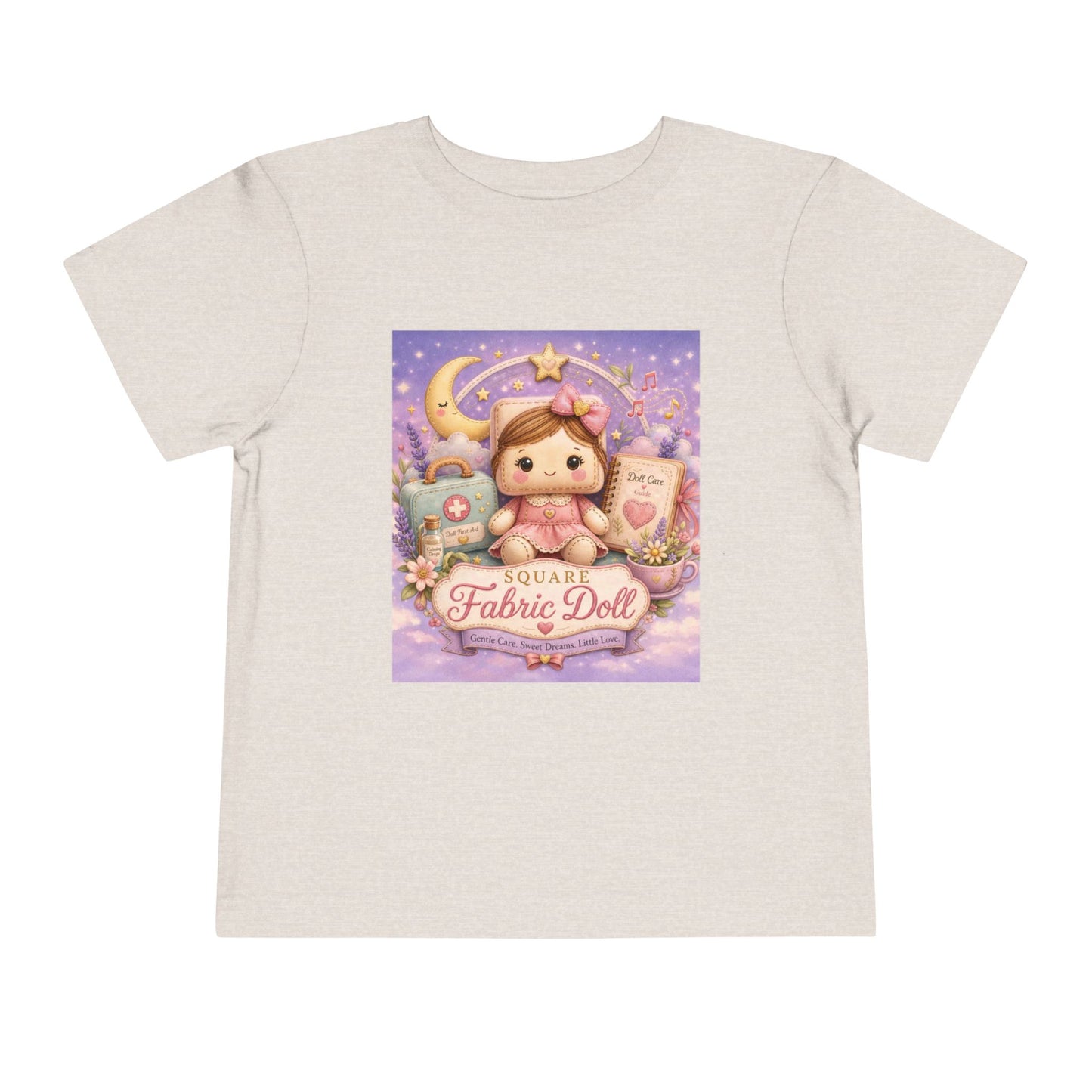 SQUARE FABRIC DOLL Toddler Short Sleeve Tee