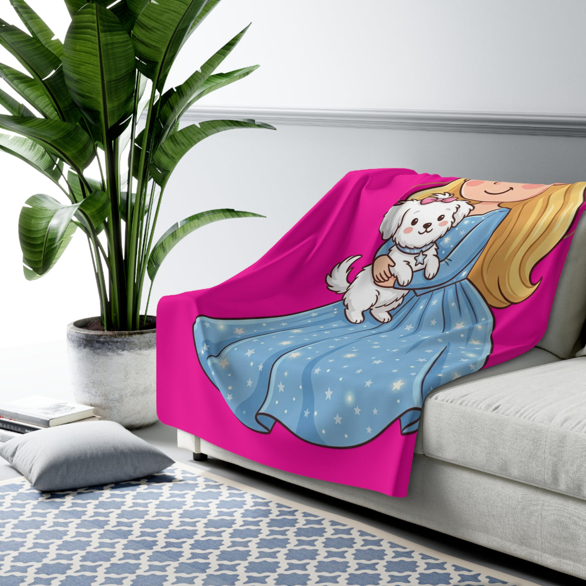 RUBY & FOXY Sherpa Fleece Blanket