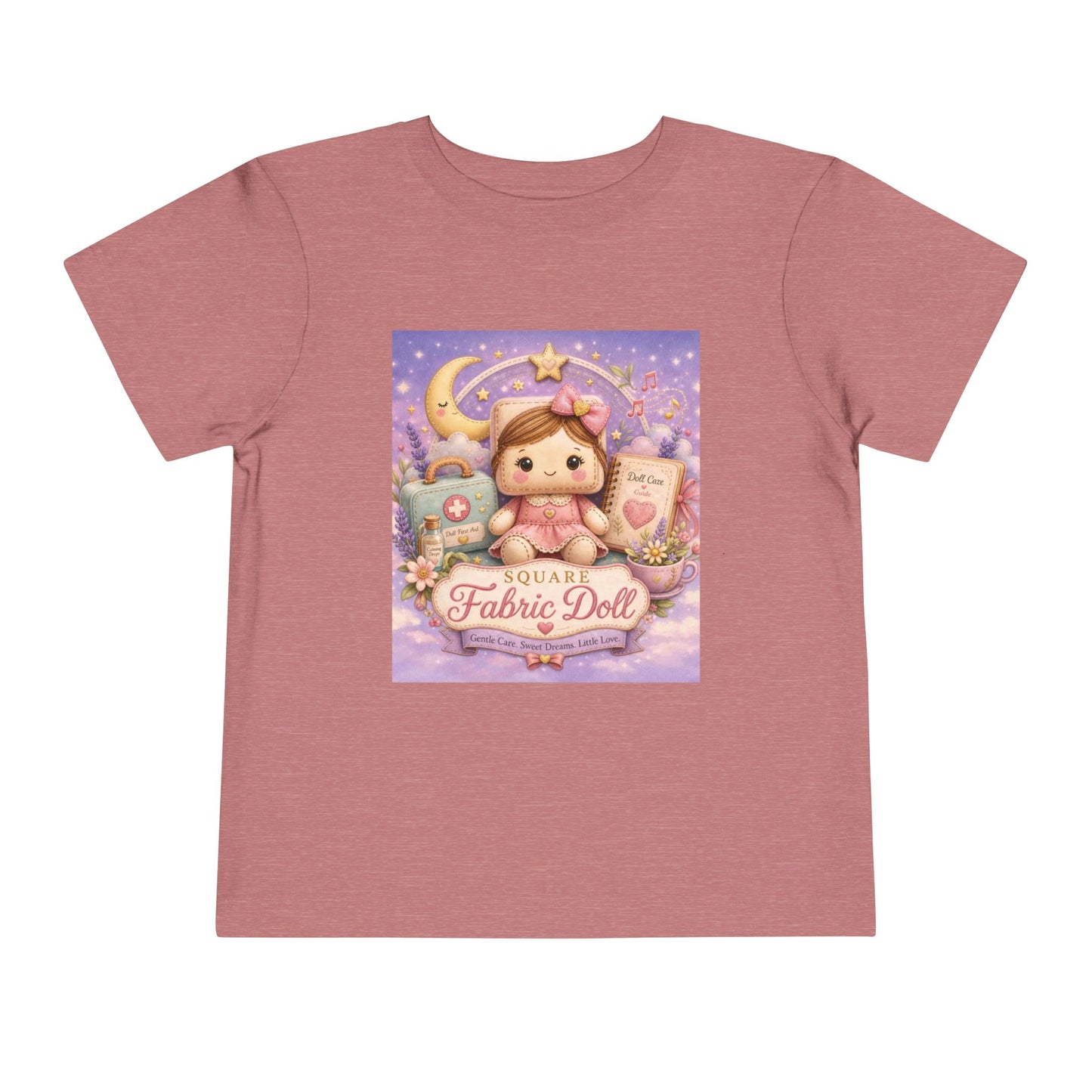 SQUARE FABRIC DOLL Toddler Short Sleeve Tee
