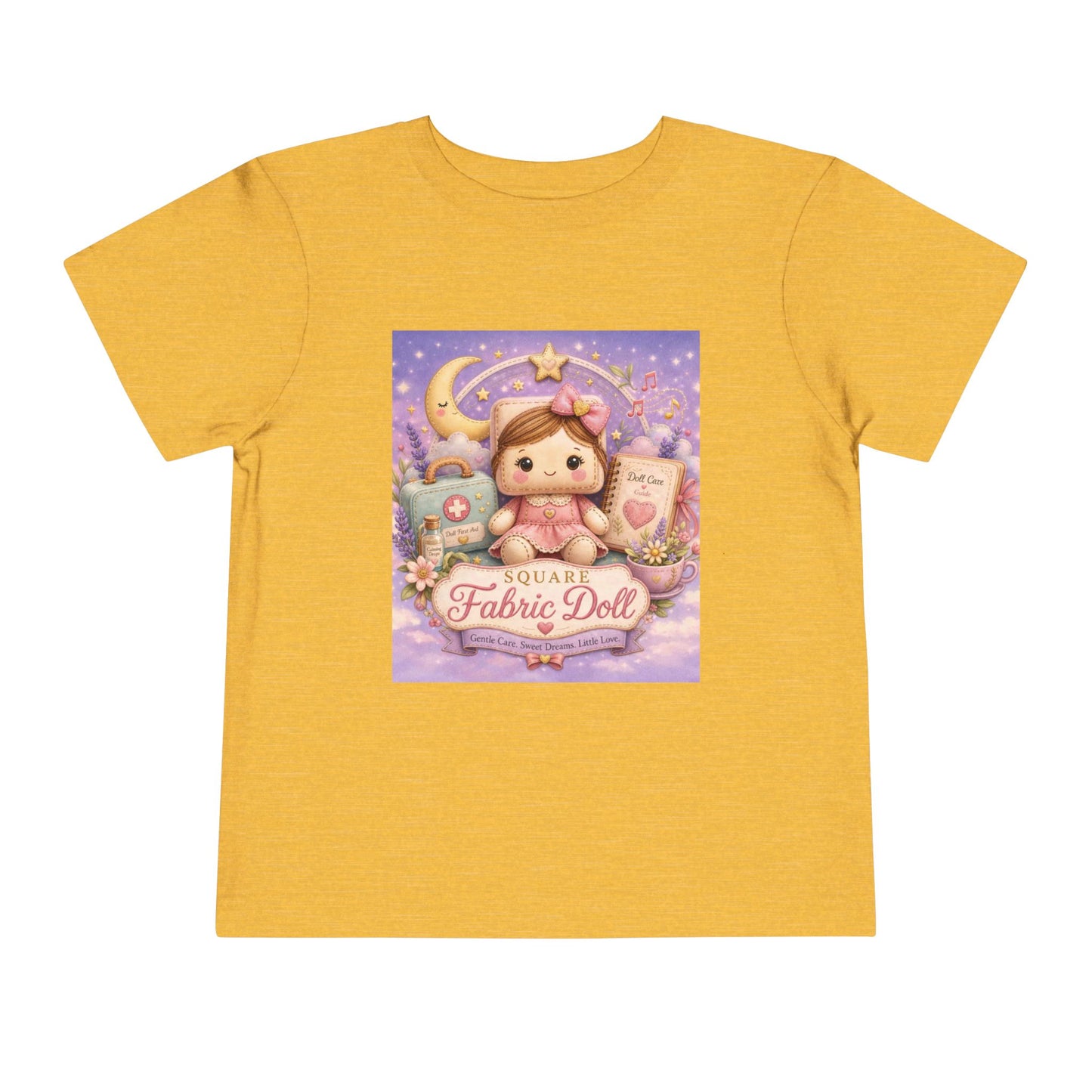 SQUARE FABRIC DOLL Toddler Short Sleeve Tee