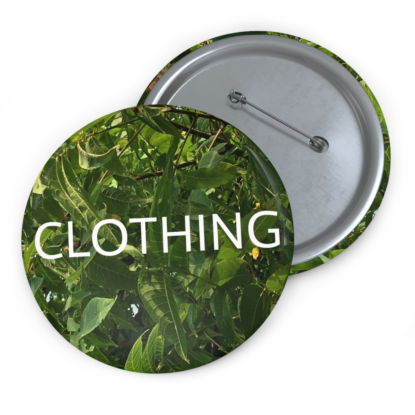 CLOTHING Custom Pin Buttons