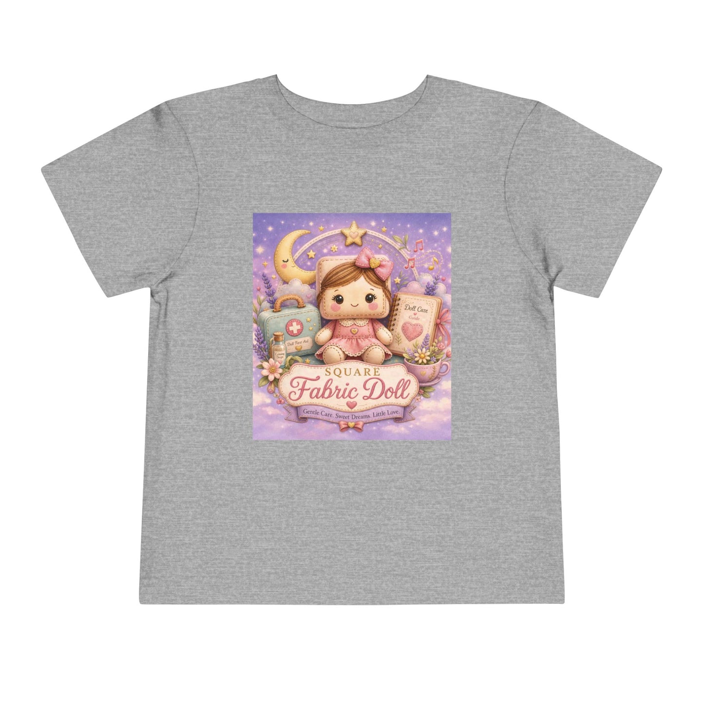 SQUARE FABRIC DOLL Toddler Short Sleeve Tee