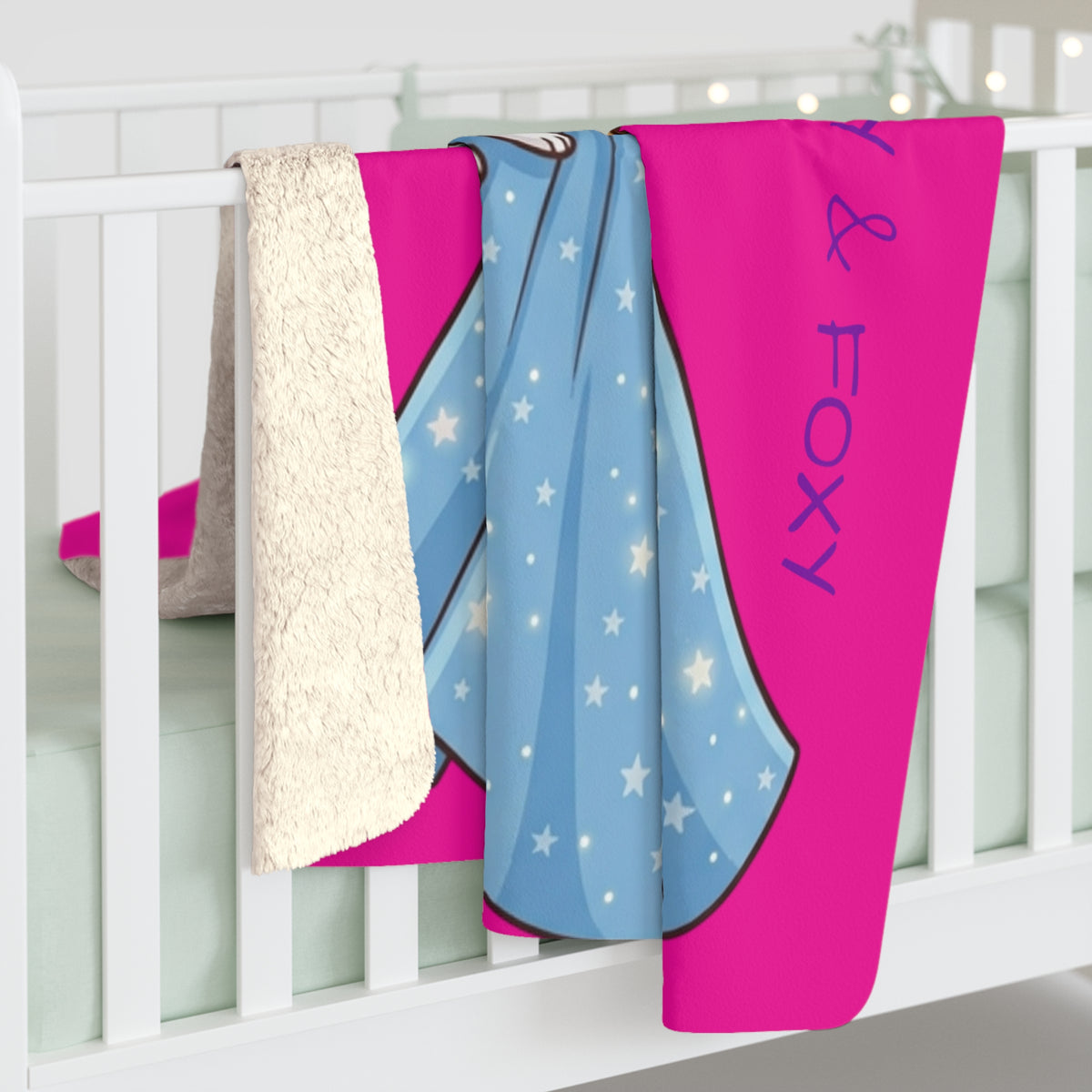 RUBY & FOXY Sherpa Fleece Blanket