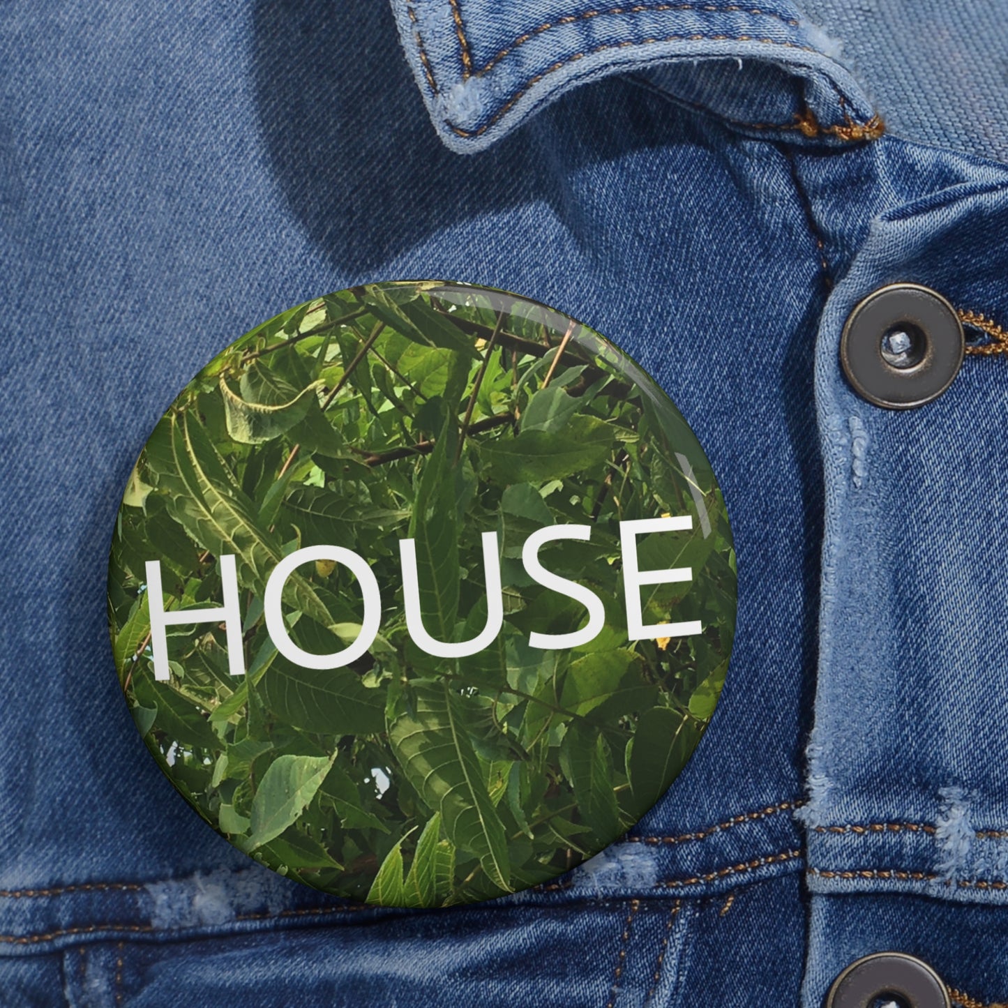 HOUSE Custom Pin Buttons