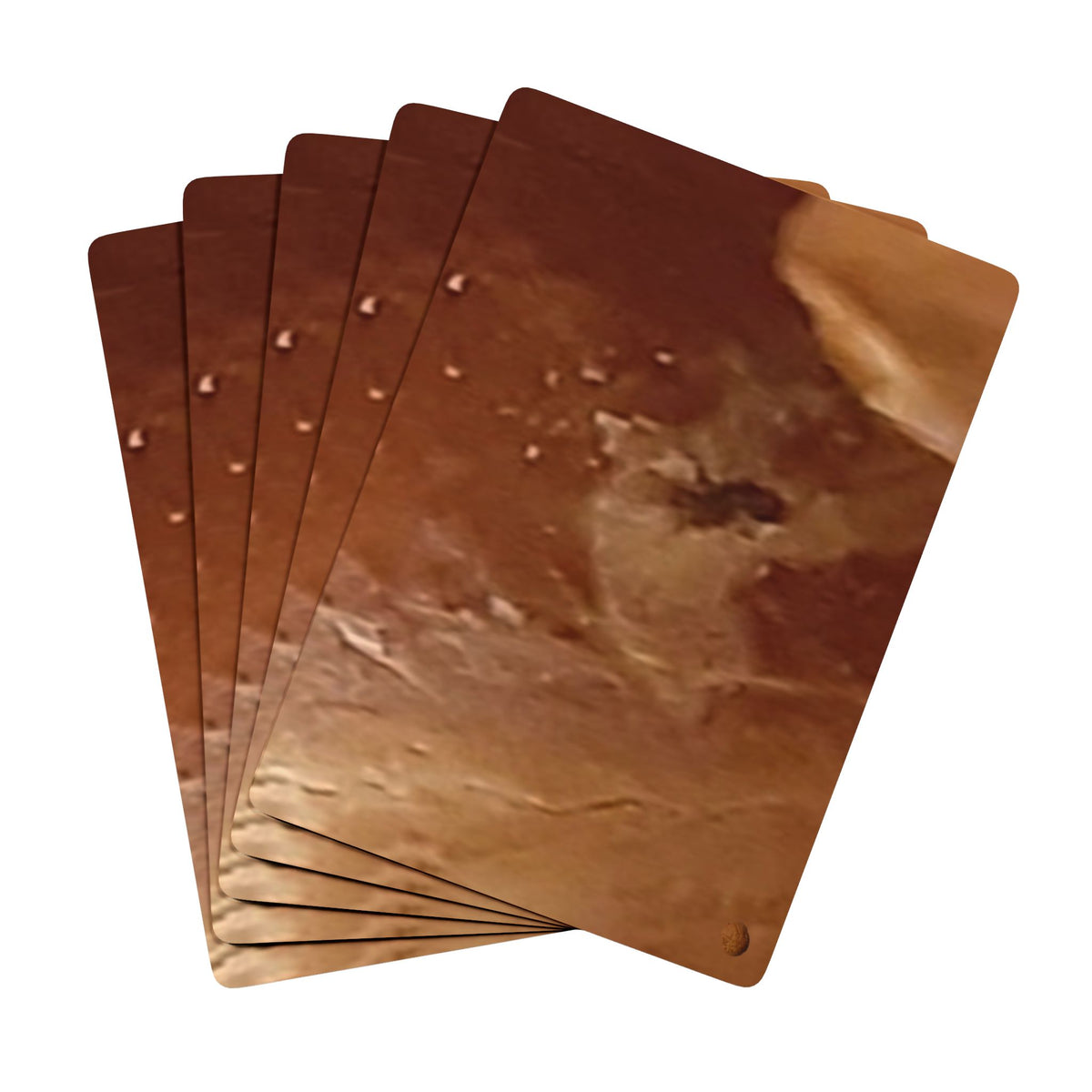 EDITH EINSTEIN WALNUT FACTORY 6 Poker Playing Cards