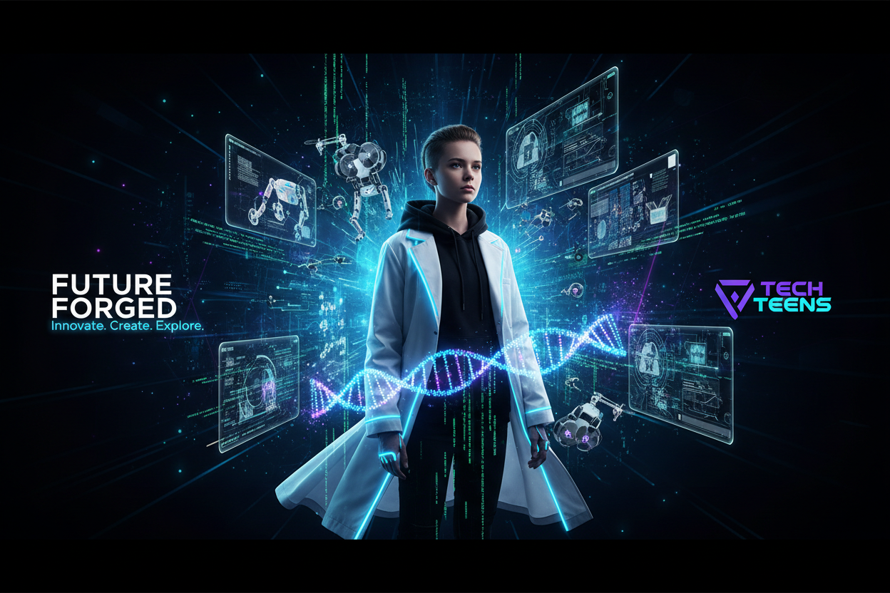 Mature Scientific & Tech Teen Banner